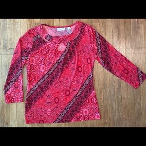 NWOT New York & Company 3/4 sleeve blouse